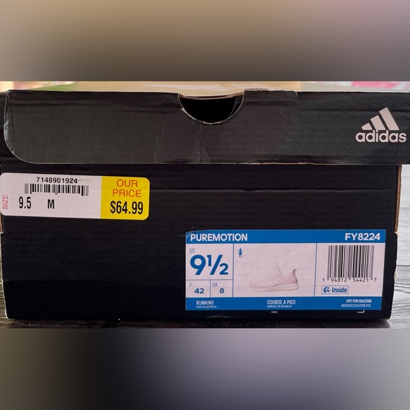 Adidas womens PureMotion running shoe size 9.5M - Picture 2 of 6